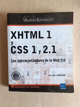 Pack Libros "HTML5 y CSS3" y "XHTML 1, CSS1 y 2.1"