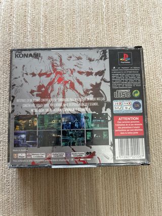 Metal Gear Solid PlayStation PAL