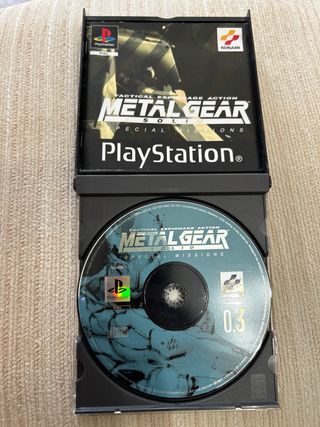 Metal Gear Solid PlayStation PAL