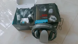 2 Cuffie Wireless Sennheiser Nere/Grigie RS 110 II