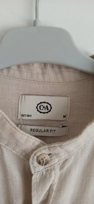 Camisa C&A Beige
