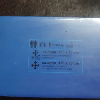 Kayak hinchable sin abrir