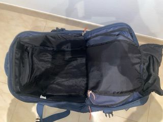 Maleta Quiksilver azul y naranja