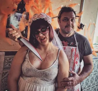 Disfraz Novia Shein Talla M/L