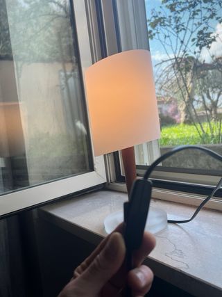 Lampada Murano Vetro e Legno