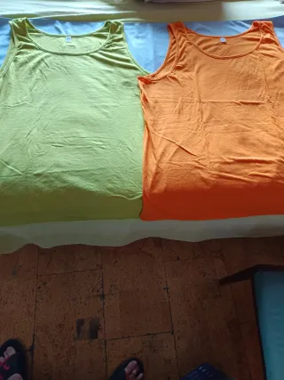 2 Camisetas sin mangas hombre 4XL nuevas