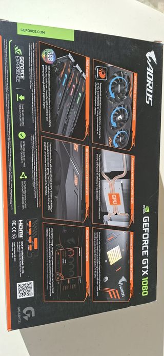 Placa Gráfica Nvidia Aorus GTX 1060