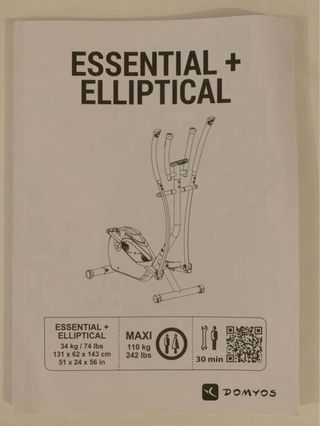 Elíptica Domyos poco uso