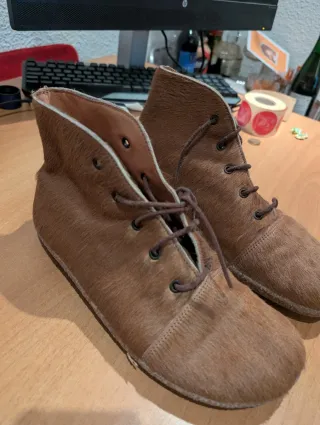 Botines pelo de potro y cuero