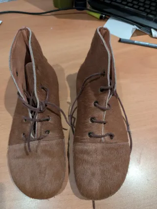 Botines pelo de potro y cuero