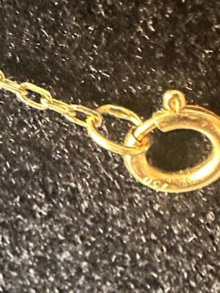 Collar oro 18k con colgante