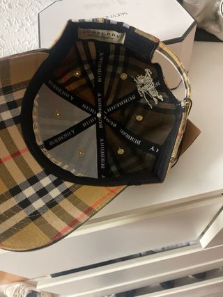 Gorra Burberry Clásica Check