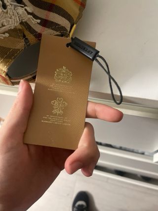 Gorra Burberry Clásica Check