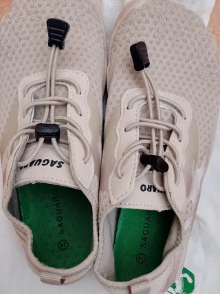 Zapatillas Saguaro Beige Talla 38 Mujer