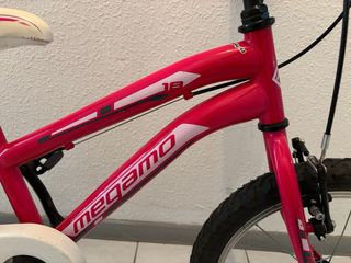 Bicicleta Megamo 18 pulgadas Rosa