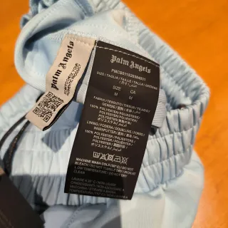 Palm Angels Pantalón Corto Azul