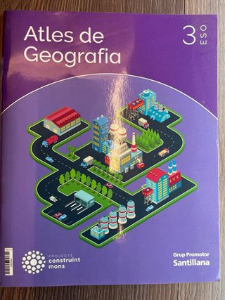 conjunto de libros geografía 3 eso