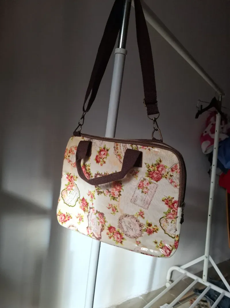 Maletín portátil/tablet floral afbeelding 2