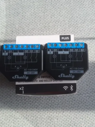 Shelly Plus 2PM - Interruptor Medidor