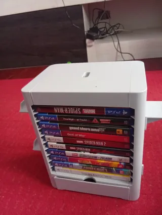 Organizador de juegos PS4/PS5