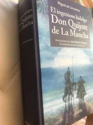 LIBRO DON QUIJOTE DE LA MANCHA