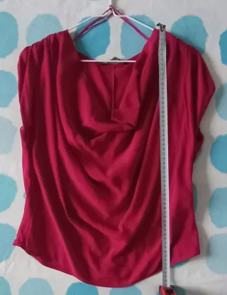 Blusa Zara escote fluido