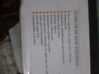 Plancha Eléctrica Profesional