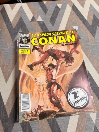 La espalda salvaje de Conan el Barbaro