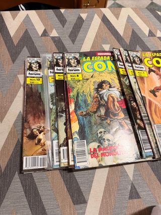 La espalda salvaje de Conan el Barbaro