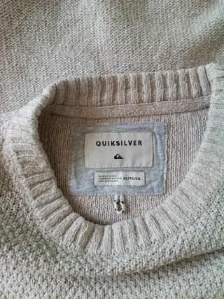 Jersey Quiksilver Beige arena Talla XL