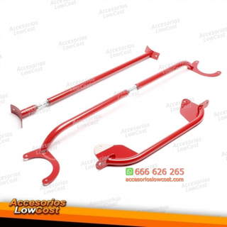 Kit barras de torreta de acero TA Technix adecuad