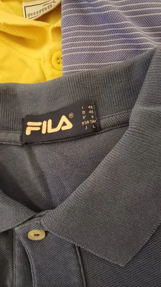 Lotto varie polo da uomo Puma, Nike, Fila, Ellesse