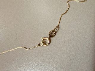 Collana con crocifisso in oro giallo 18kt 750