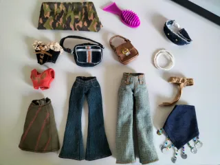 Bratz Yasmin e Sasha con vestiti