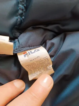 Giaccone Fila Piumino Nero