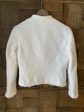 Chaqueta Blanca Corte Inglés