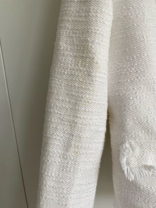 Chaqueta Blanca Corte Inglés