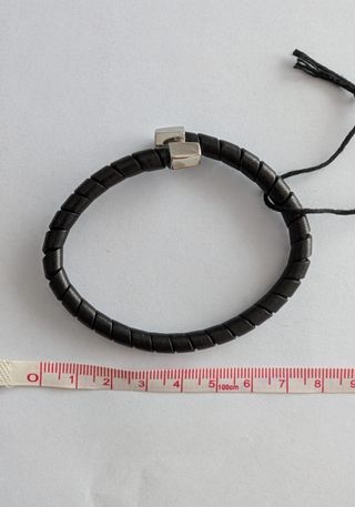 Bracciale Roberto Mantellassi cuoio rigido