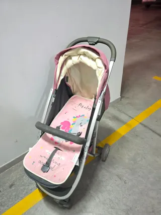 Silla de paseo Asalvo Yiyi rosa