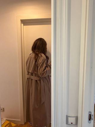 Gabardina Rouje Paris Beige