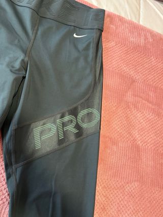 Mallas Nike Pro Verdes