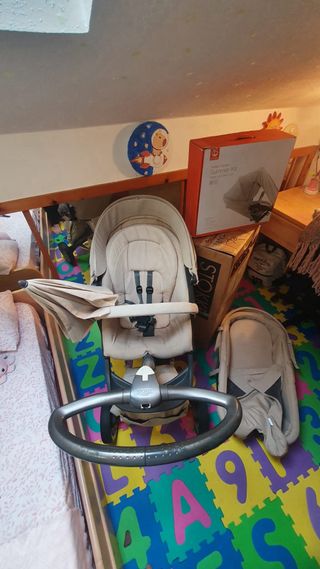 Cochecito de bebé completo