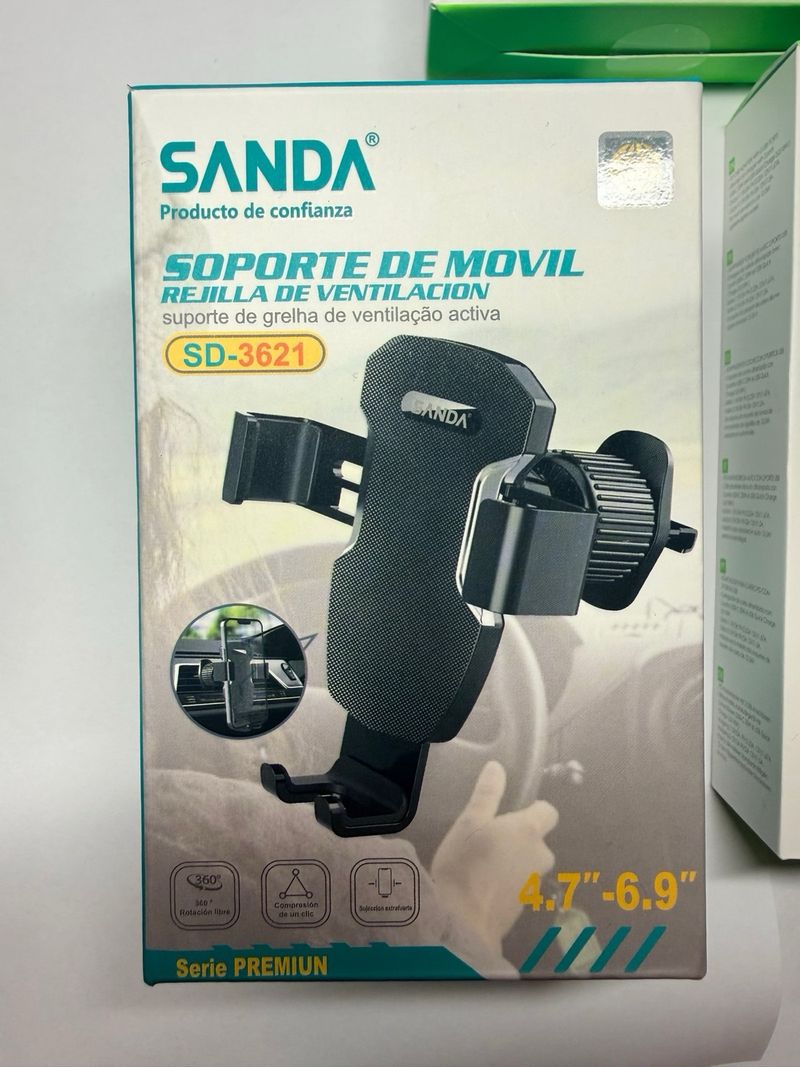 Kit Coche: Soporte Móvil, Cargador y Cable afbeelding 5