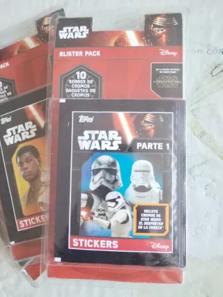 Star Wars Topps Álbum Vacío + 30 Sobres