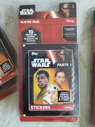 Star Wars Topps Álbum Vacío + 30 Sobres