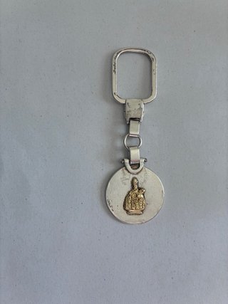 Llavero San Fermín en Plata y Oro