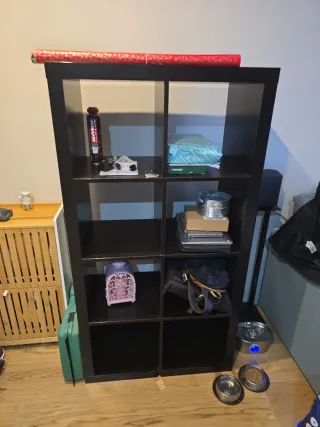 Estantería Kallax Ikea Negra