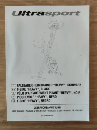 Bicicleta Estática Plegable Ultrasport