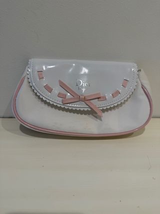 Neceser Dior Beauty Blanco y Rosa