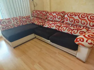 Mueble de salón completo madera maciza